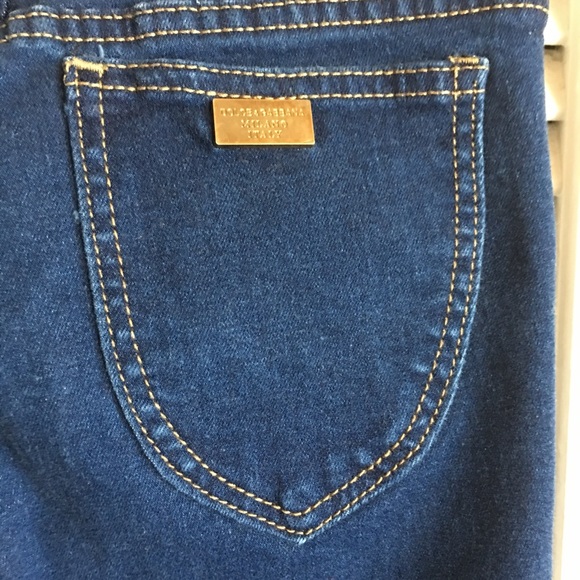 Dolce & Gabbana Blue Girls -Size M Skinny Jeans - Picture 3 of 8